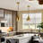 Hailo 1 - Light Gold Dome Pendant