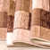 Tapis de couloir d'intérieur antidérapant Rustic