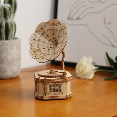 DIY 3D Puzzle - Gramophone - 122pcs