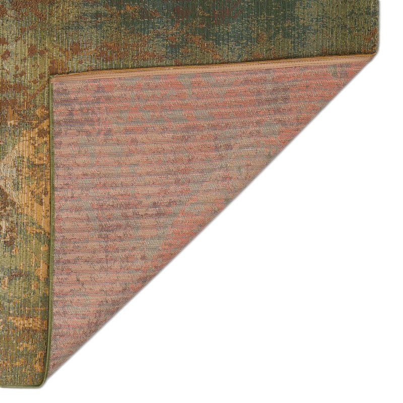 Kowalczyk Oriental Green Area Rug - Indoor/Outdoor