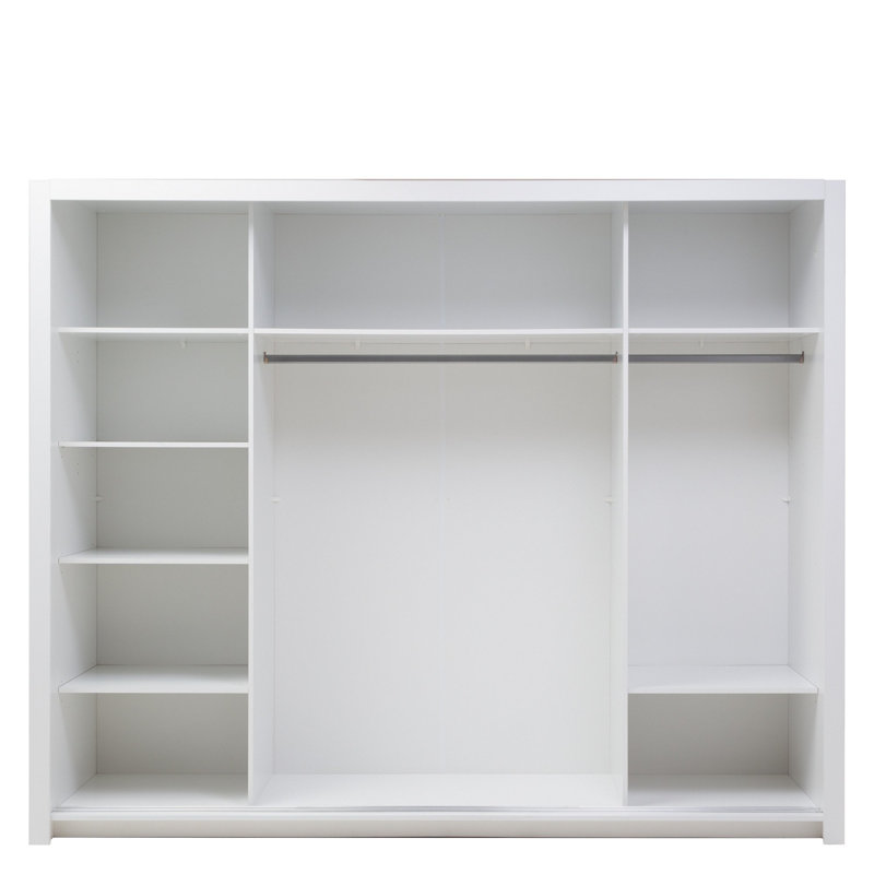 Tino 3 Door Manufactured Wood Wardrobe