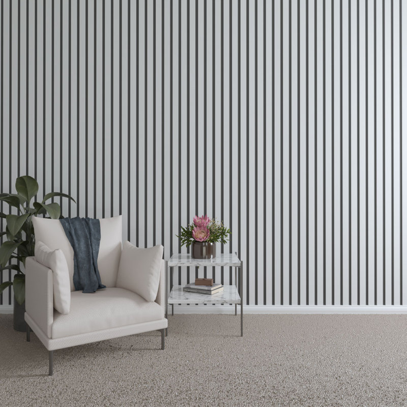 Adjustable PVC Slat Wall Panel Kit, 48"H  x  65"W