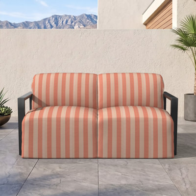 Rosalie 62" Sunbrella® Patio Loveseat