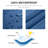 12X20 Ft Carport Canopy Replacement Cover, Carport Roof Cover Only (Frame Is Not Included)-118028404