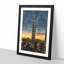 Taipei City in Taiwan Abstract - Picture Frame Graphic Art Print-56921132-56921134