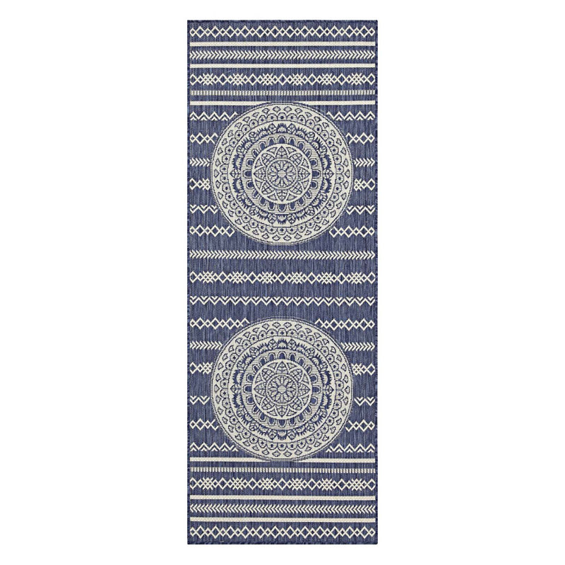Classic Elegance Indoor/Outdoor Area Rug, Runner 2'7" x 7'3"