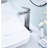 Single Handle Bathroom Sink Faucet Featuring Waterfall Spout And Pop - Up Drain  No Overflow , Stainless Steel With Brushed Nickel Finish, Gentle Stable Stream, Easy To Use Water Flow Temperature-121675780