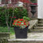  Grand pot de fleurs intérieur / extérieur à arrosage carré 23 po x H 20 po Piazza