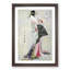 Takigawa of the Ogiya Brothel by Chobunsai Eishi - Picture Frame Art Print-55640823-55640812