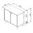 8 Pairs Shoe Storage Cabinet With Wooden Legs-822897515