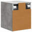 33cm W Manufactured Wood Bedside Table-347351996