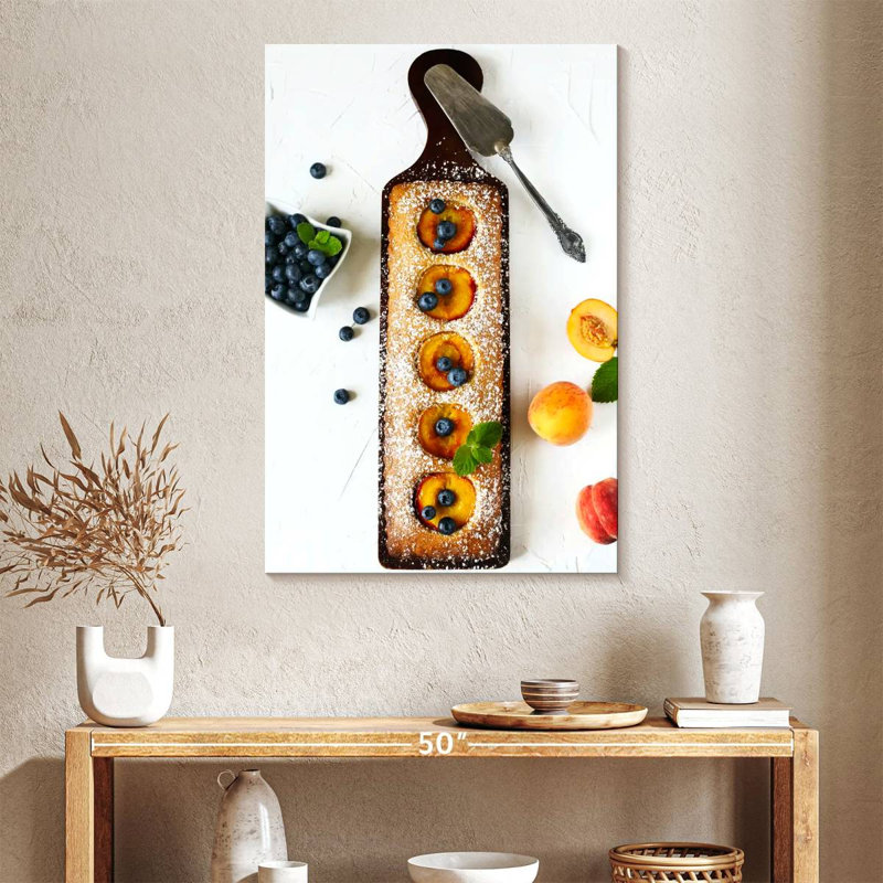 Yarlin Baked Peach Dessert, 39" H x 26" W
