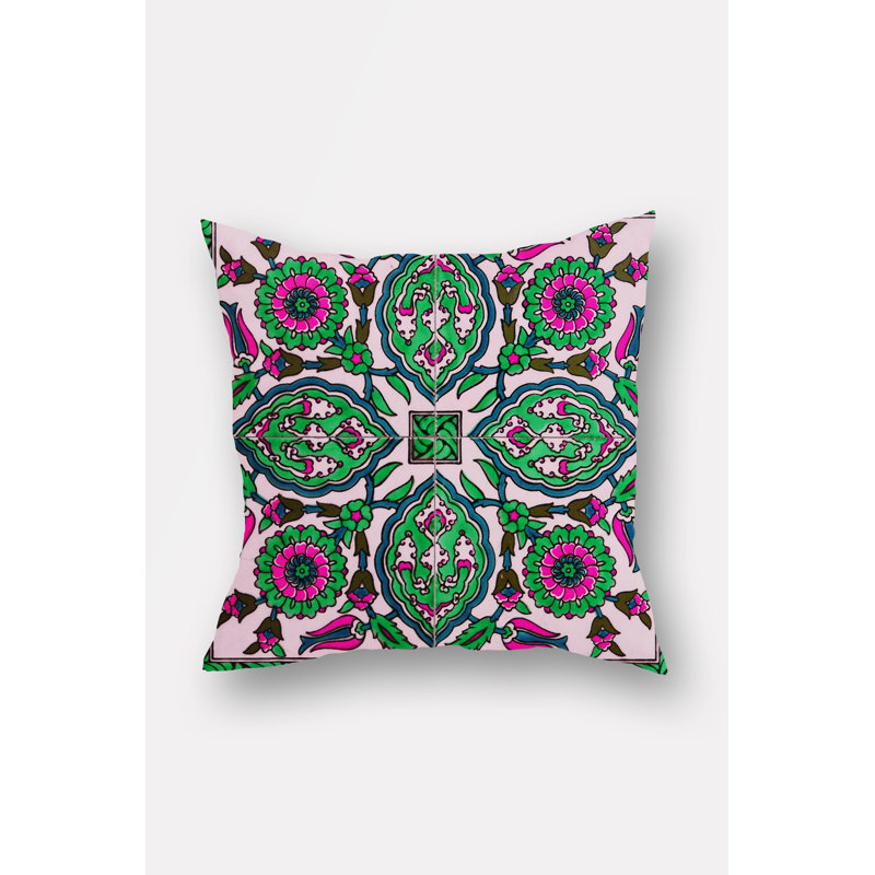 Housse de coussin Laussat, Vert foncé