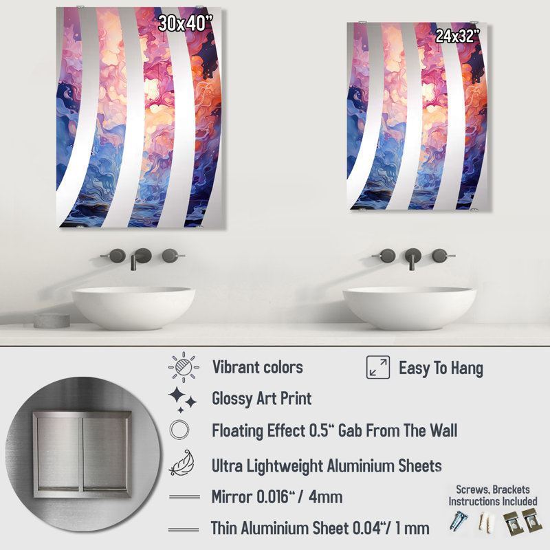 Miroir Rith, 32 po x 24 po