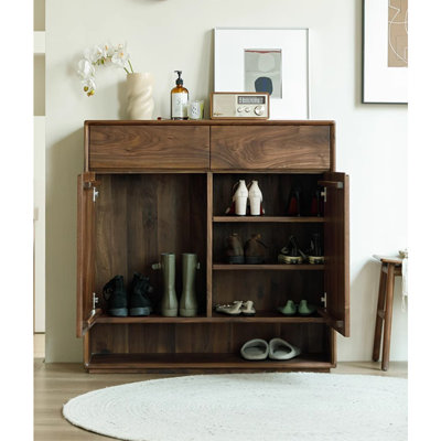 Japanese Style Small-Sized Shoe Storage Cabinet