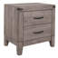 Table de chevet en mélamine stratifié 1Pc