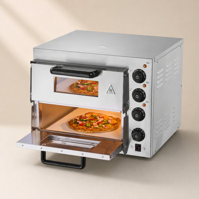 Four à pizza commercial commercial pour l'intérieur - grande capacité