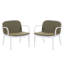 Fauteuil club extérieur Luna de Luna (excluant la table)-209688593
