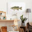 « Small-Mouthdown Black Bass »-impression sur toile tendue-836655611