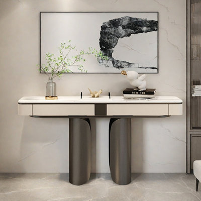 Italian Luxury Style Entryway Table