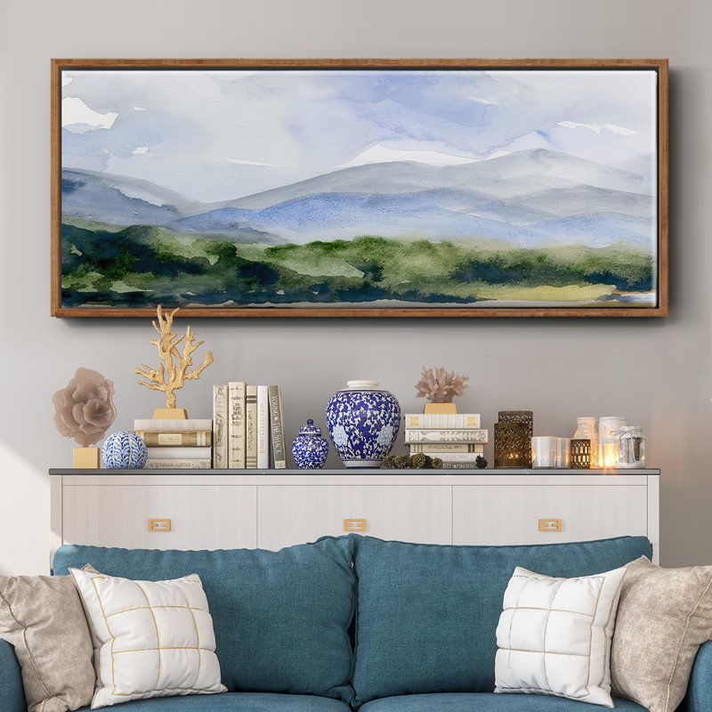 Blue Ridge II- Framed Canvas