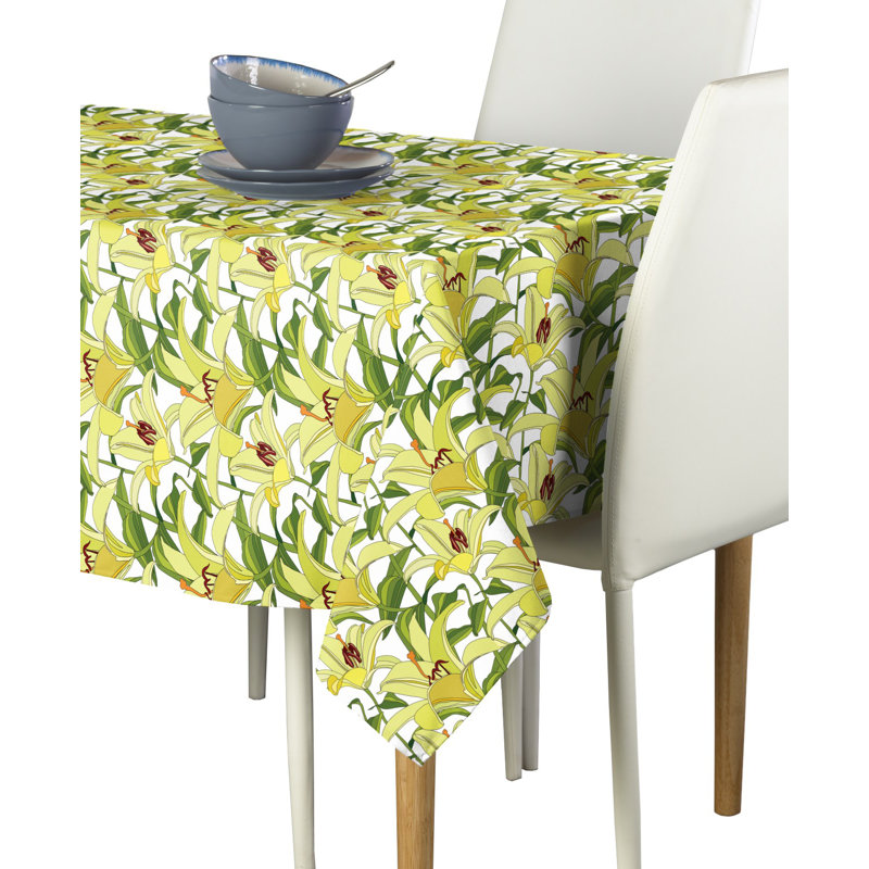 Powers Tigerlily Tablecloth, 72" L x 72" W
