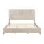 Solid Wood Bed Frame, Platform Bed Frame With Headboard,Tall Headboard Natural Wood Bed ,No Box Spring Needed-1594066272-1594066077