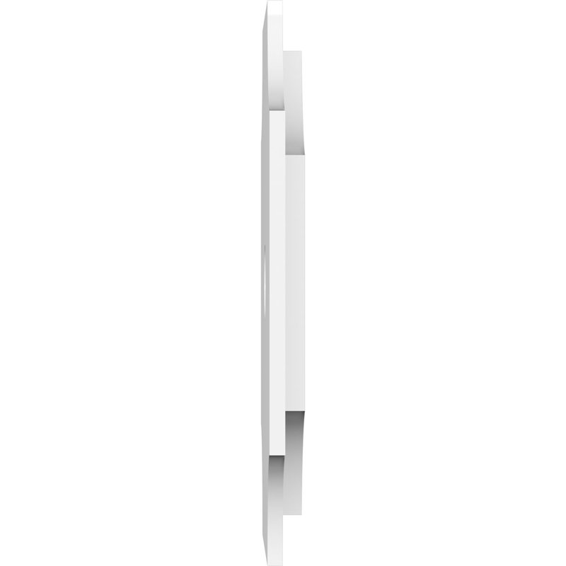 Médaillon de plafond contemporain en PVC de qualité architecturale de 20 po x P 5 po x P 6 po x P 1 po