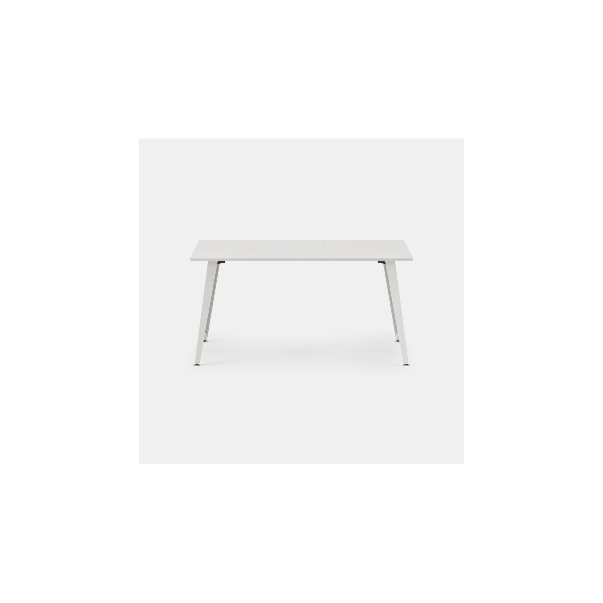 Office Desk, White, 30" H x 60" W x 30" D, White