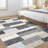 Area Rugs Washable Rug Non Slip Rug Modern Floral Carpet Rugs for Living Room Bedroom Dining Room Office-370580238-370580236