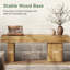 Banc en bois massif 47 po, banc d'entrée de ferme-251376461