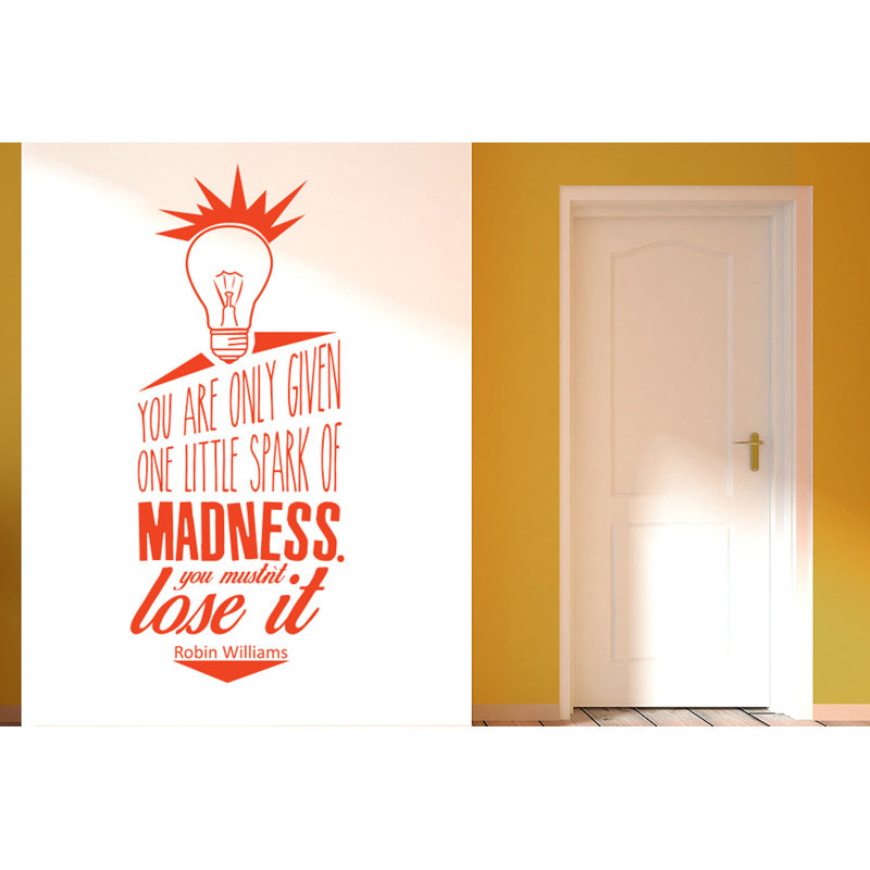 Wall Decal, Orange