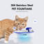 Fontaine sans fil à pompe pour animaux 3L grande capacité avec filtre silencieux