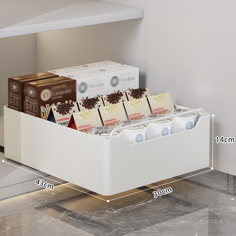 Plastic Storage Rack, 49cm H x 26cm W x 19cm D