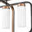 Rex 5 - Light Dimmable Kitchen Island Square / Rectangle Chandelier