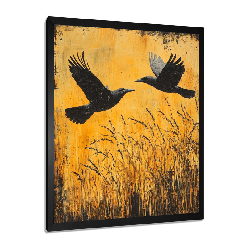 Lillis - animaux, reproduction d'art sur toile, Noir, H 20 po x l 12 po, Reproduction encadrée d'une seule photo