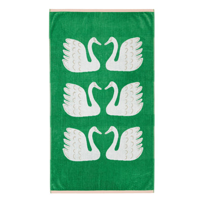 Swan Hand Towel