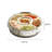Fruit Tray Rotating Snackle Box Container With Lid  For Picnic