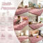Deep Pile Fluffy Shaggy Area Rug pink living room rug-1627233528-1627233530