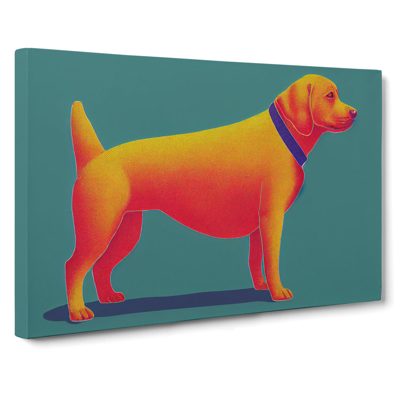 Dog Vol.6 - Wrapped Canvas Print, 40cm H x 60cm W x 3cm D