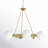 Mystic 6 - Light Dimmable Wagon Wheel Chandelier