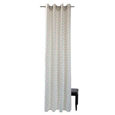 Hanna Eyelet Room Darkening Single Curtain