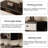 Modern simple multifunctional storage shoe cabinet