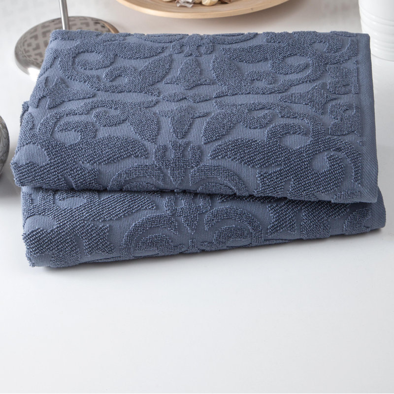Sanchez Midweight Bath Towel, Dusty Blue