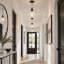 1 Glass and Iron Chandelier-2091181690