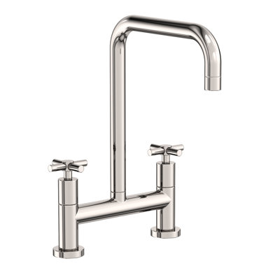 East Square Kitchen Bridge Faucet