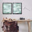 "Beachy Abstract Pattern" par Grace Popp 2 - Pièces sur toile-766732813-766732815