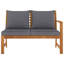 Banc de jardin en bois Randee-663770652