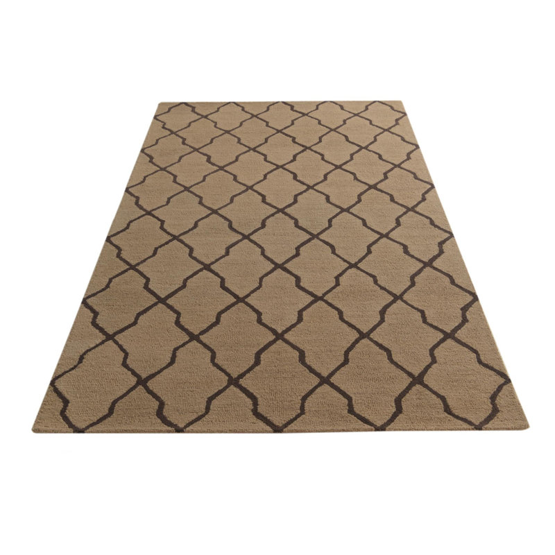 Tapis brun clair 5x8 Pineland