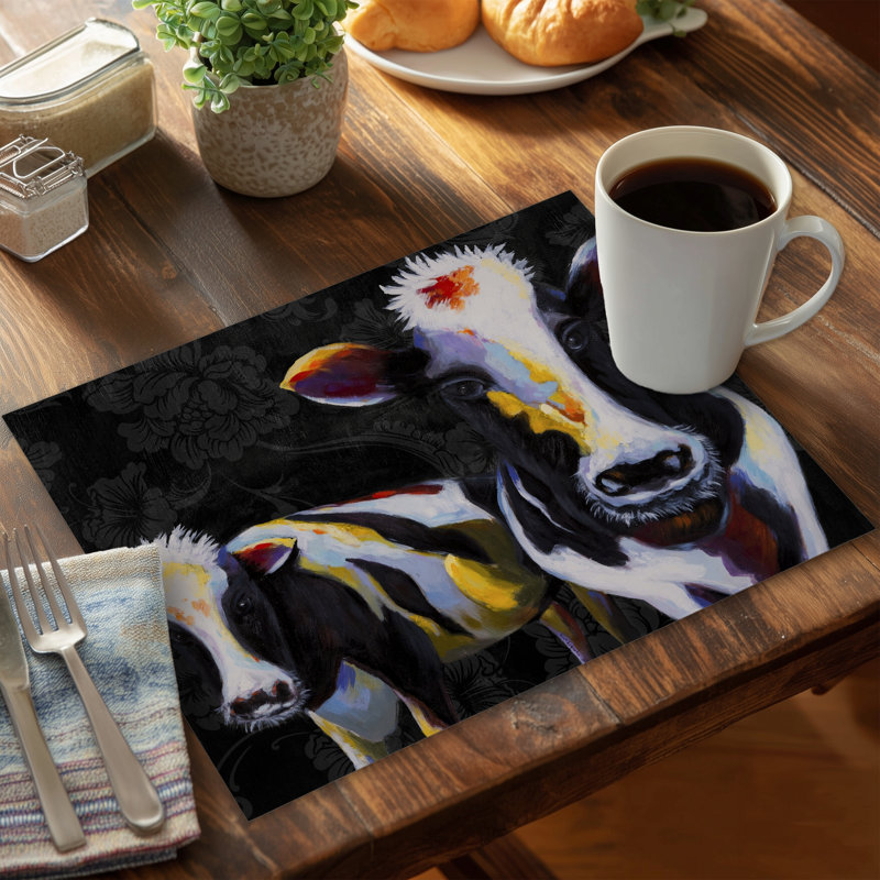 Napperon en polyester blanc